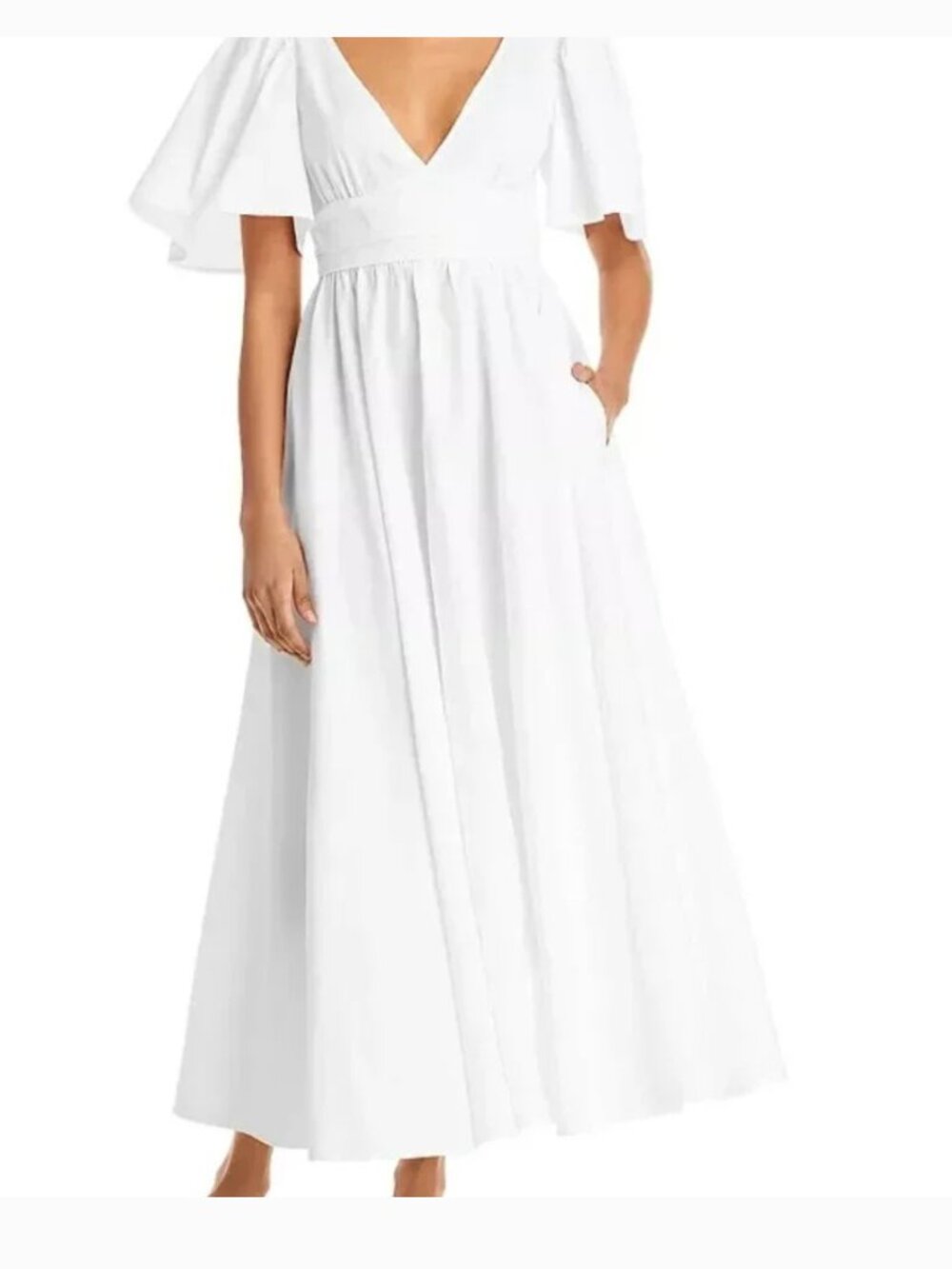 NWT Rhode Margot White Dress Women's Size 2